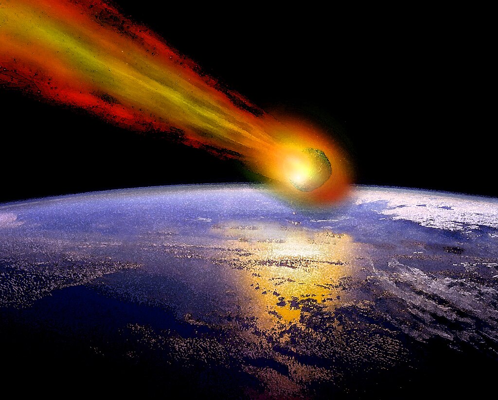 Asteroid Strikes Earth